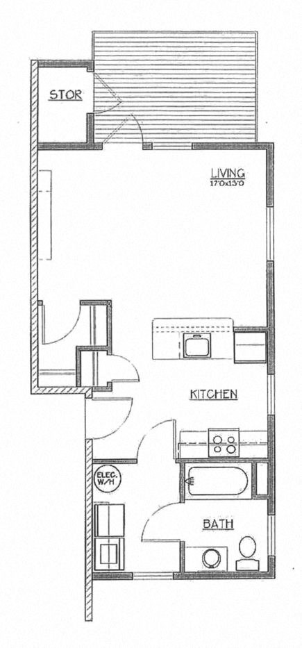 Studio Floor Plan